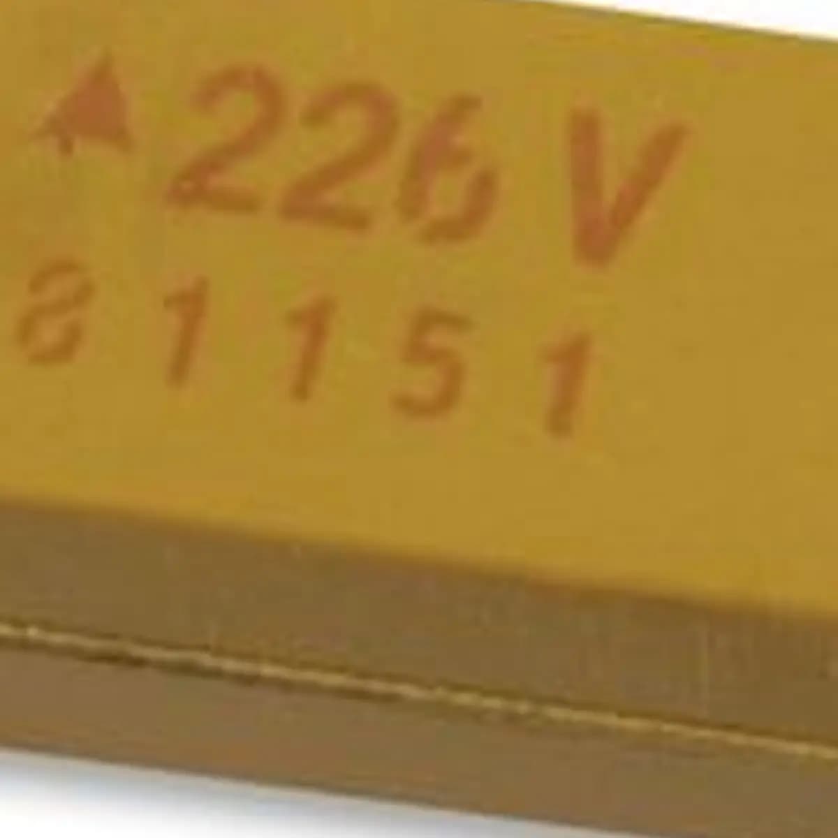 KEMET TAJD106K050RNJ - Tantalum Capacitor (10 uF, 50V, D Case)